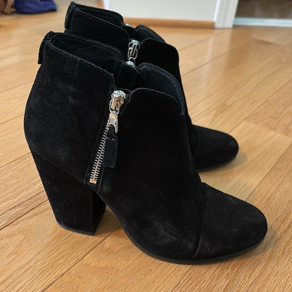 Rag and Bone Harrow bootie, black suede, size 8.5 - Picture 3 of 8